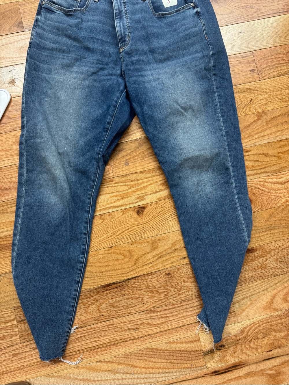 LOFT Women's Skinny Jeans in Medium Wash Blue